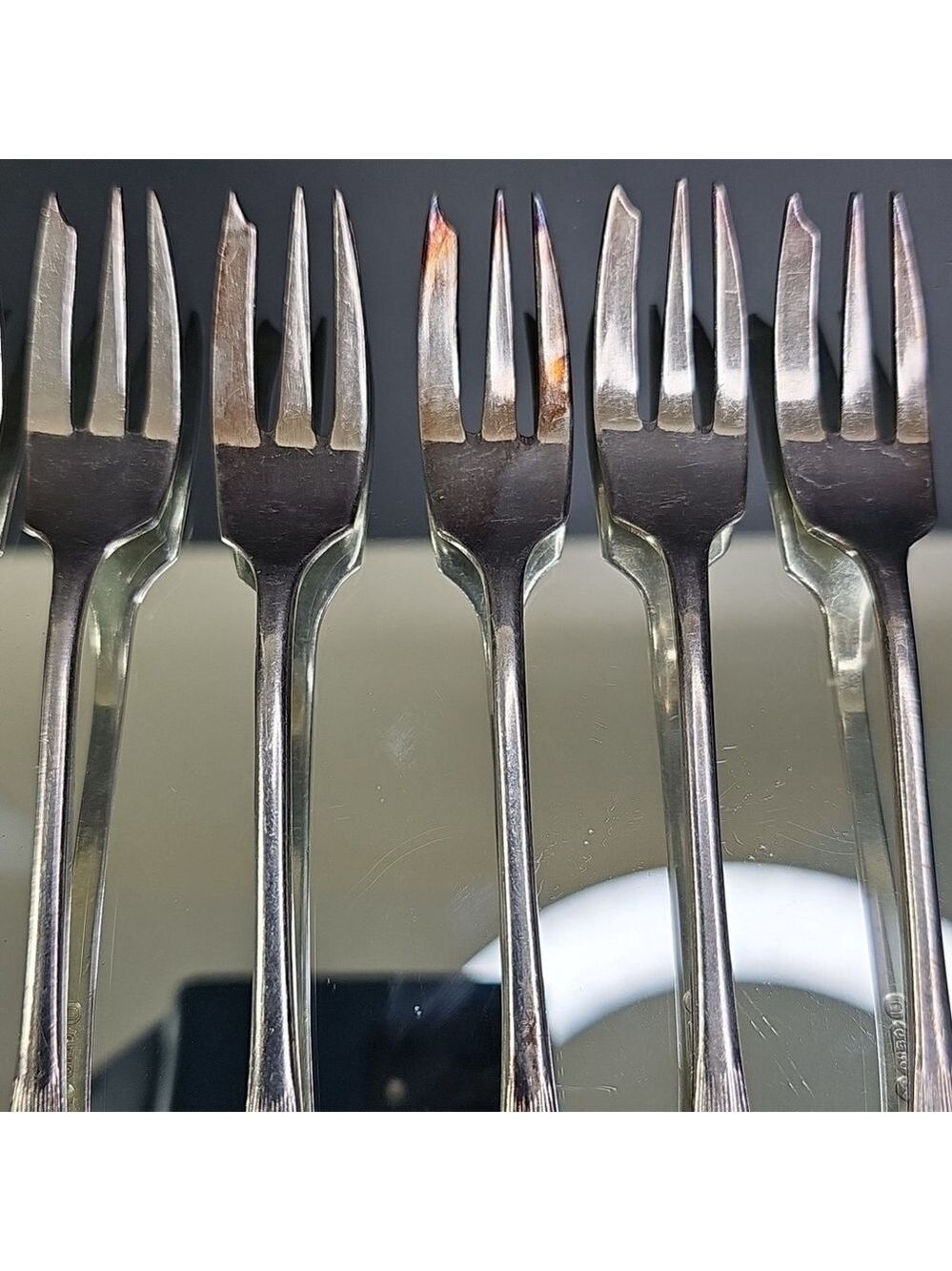 Gero 90 Collectible Forks Set Of 8pcs 5.5inch Netherlands - Picture 4 of 13